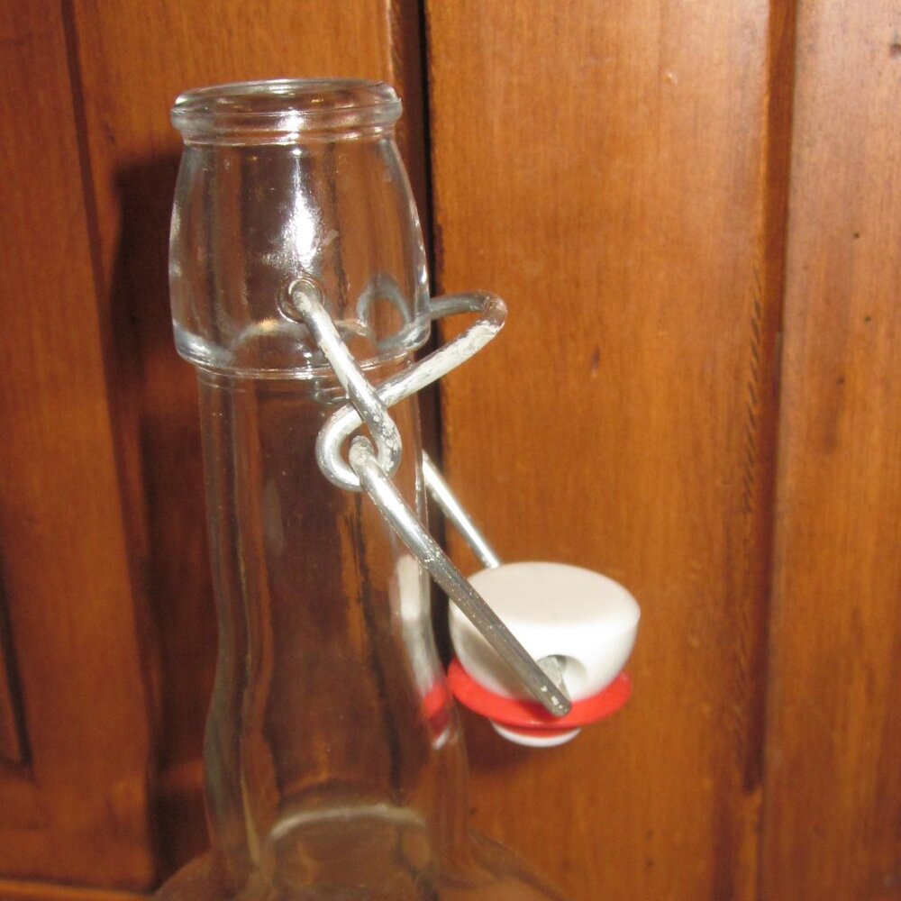 Glass Bottle Flip Top Cap 24oz - Picture 2 of 2